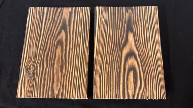 Pin Scandinave Brûlé + Brossé : Ajouré 20 x 140 mm – Image 4