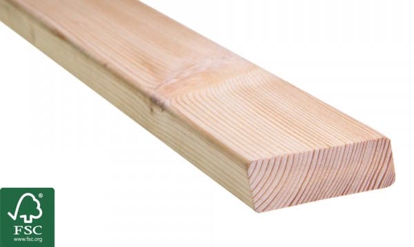 Mélèze de Pays Parallelo/Trapèze 20x68 mm