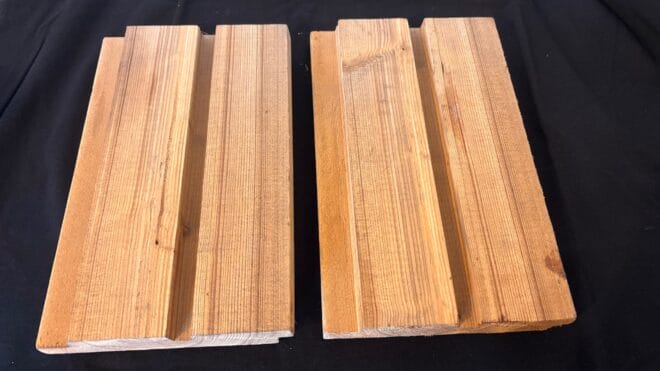 Pin Thermo D Faux Claire-Voie à mi-bois en 28 x 135 mm Naturel – Image 2