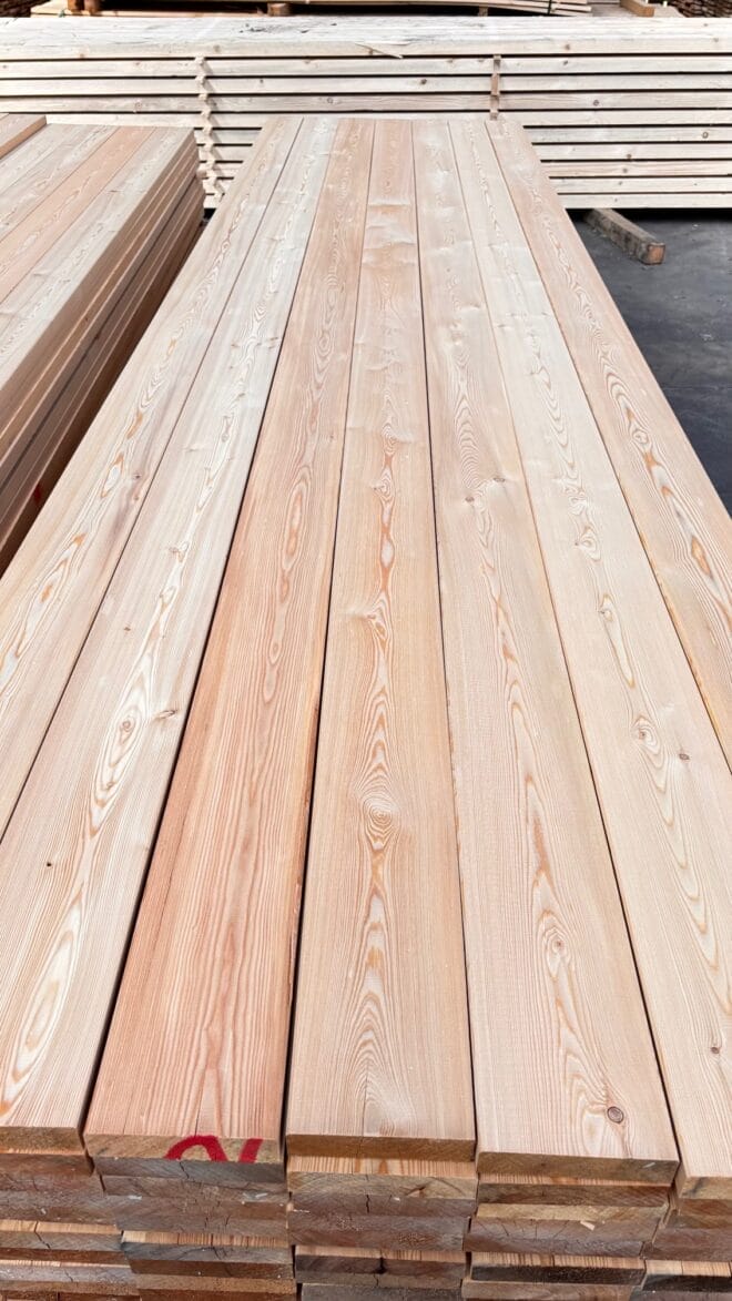 Terrasse en Mélèze de Sibérie Qualité 1er choix Select 28x142 – Image 3